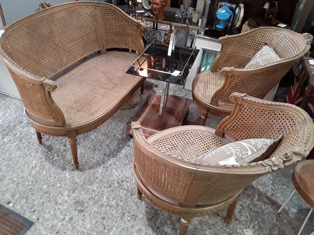 SALON 3 PIECES CANNEES STYLE LXVI