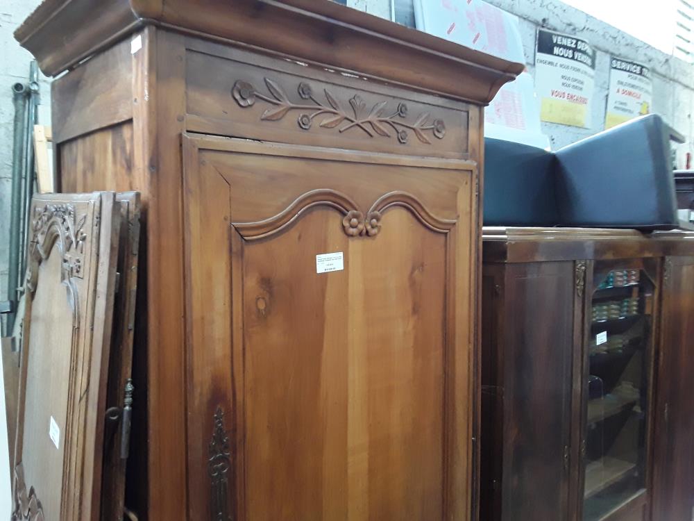 BONNIETIERE MERISIER 1P STYLE REG ANCIENNE ETAGERES CONTREPLAQUE