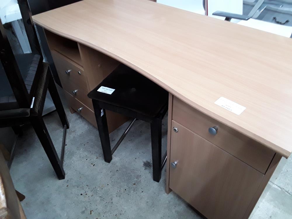 BUREAU DECOR HETRE 4T1P 1 NICHE