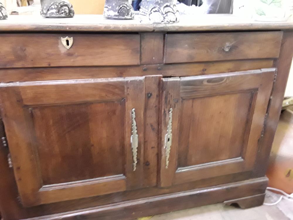 BUFFET BAS ANCIEN CHENE 2T 2P