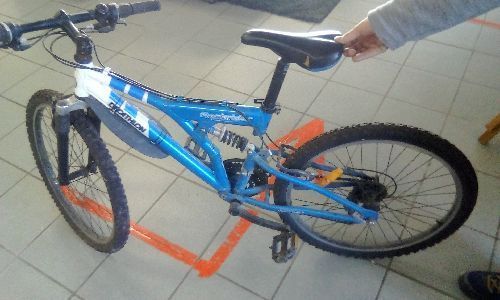 cycliste decathlon