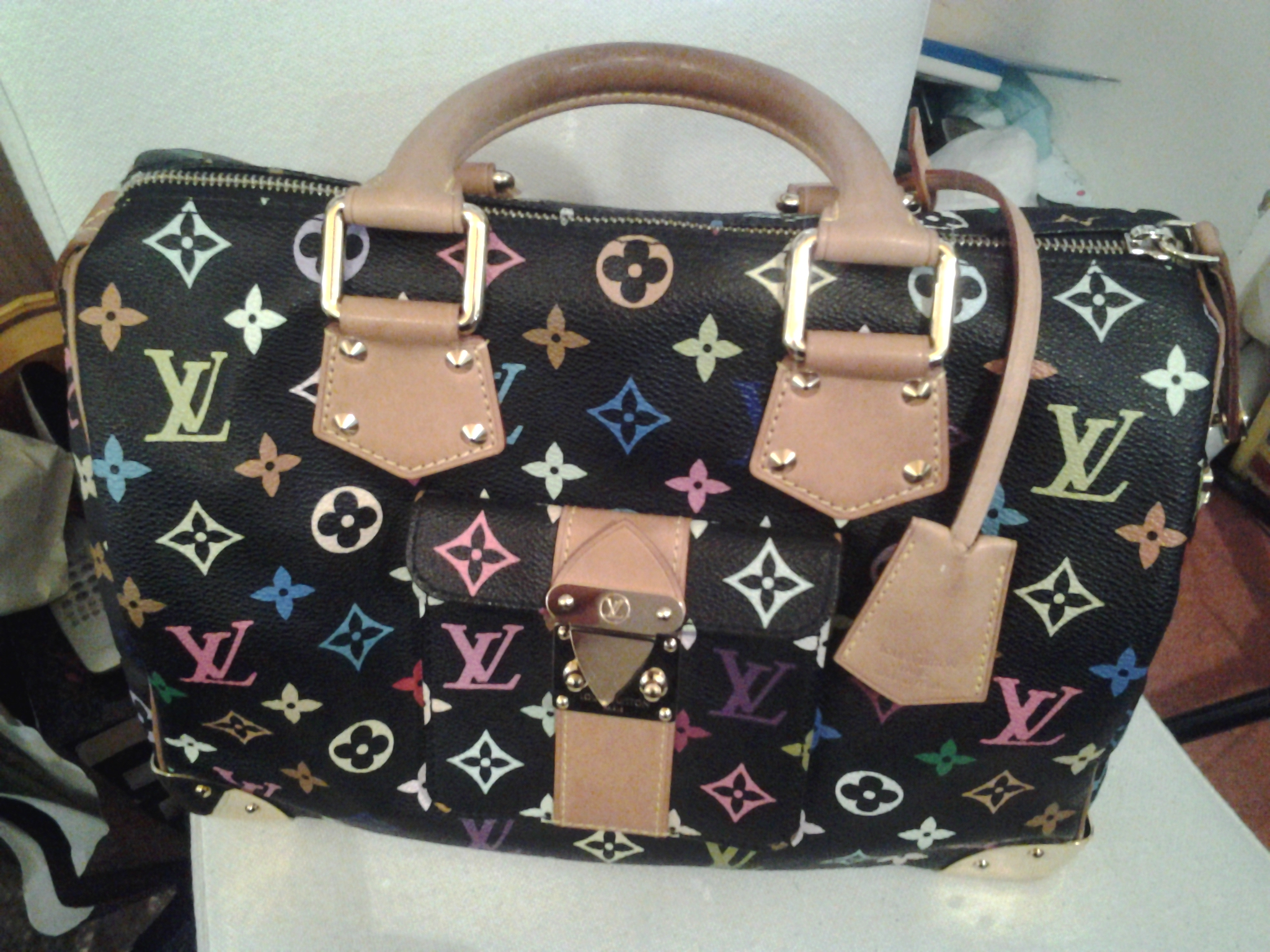 SAC A MAIN LOUIS VUITTON ORIGINAL NOIR