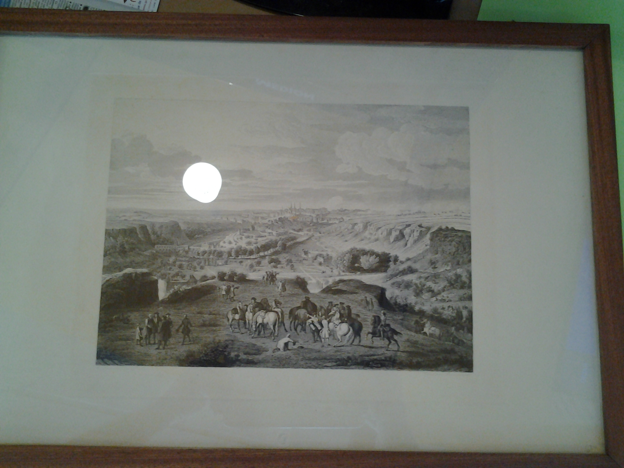 ANCIENNE GRAVURE DU LUXEMBOURG
