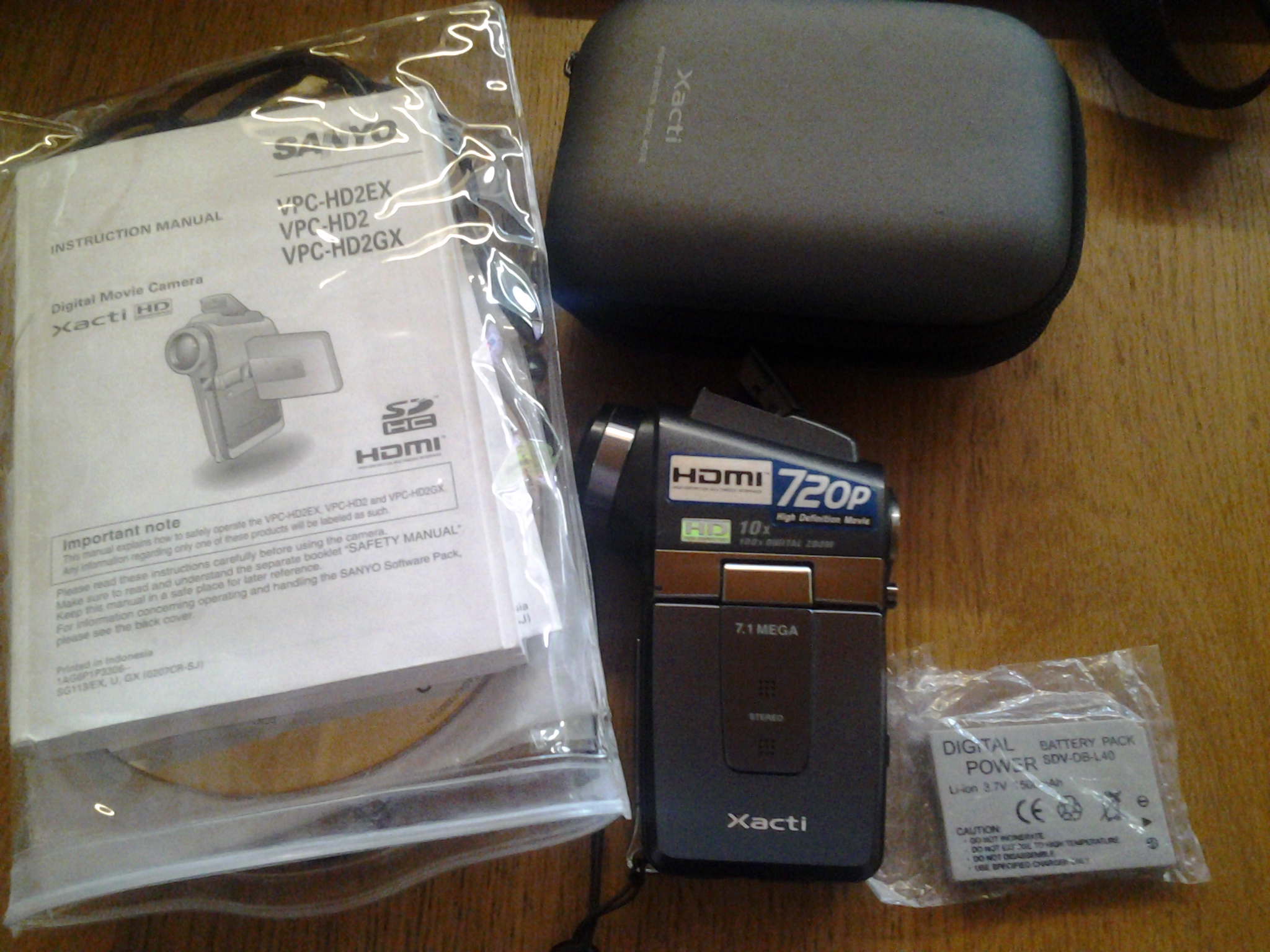 CAMERA NUMERIQUE SANYO