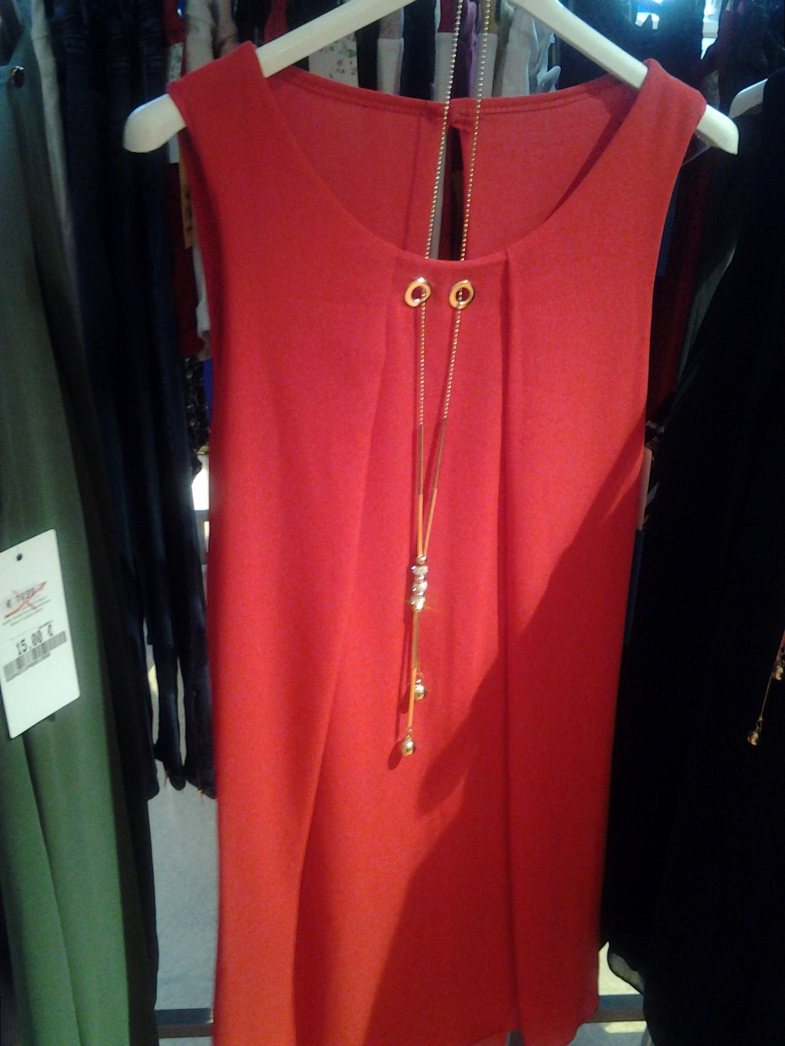 ROBE NEUF TAILLE UNIQUE ROUGE