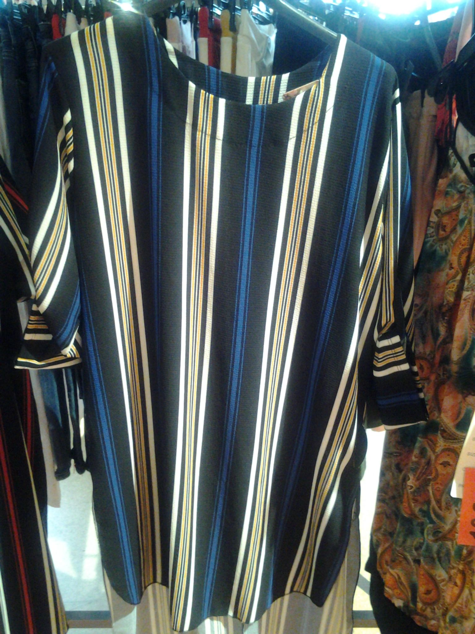 TUNIQUE NEUF TAILLE UNIQUE BLEU NOIR