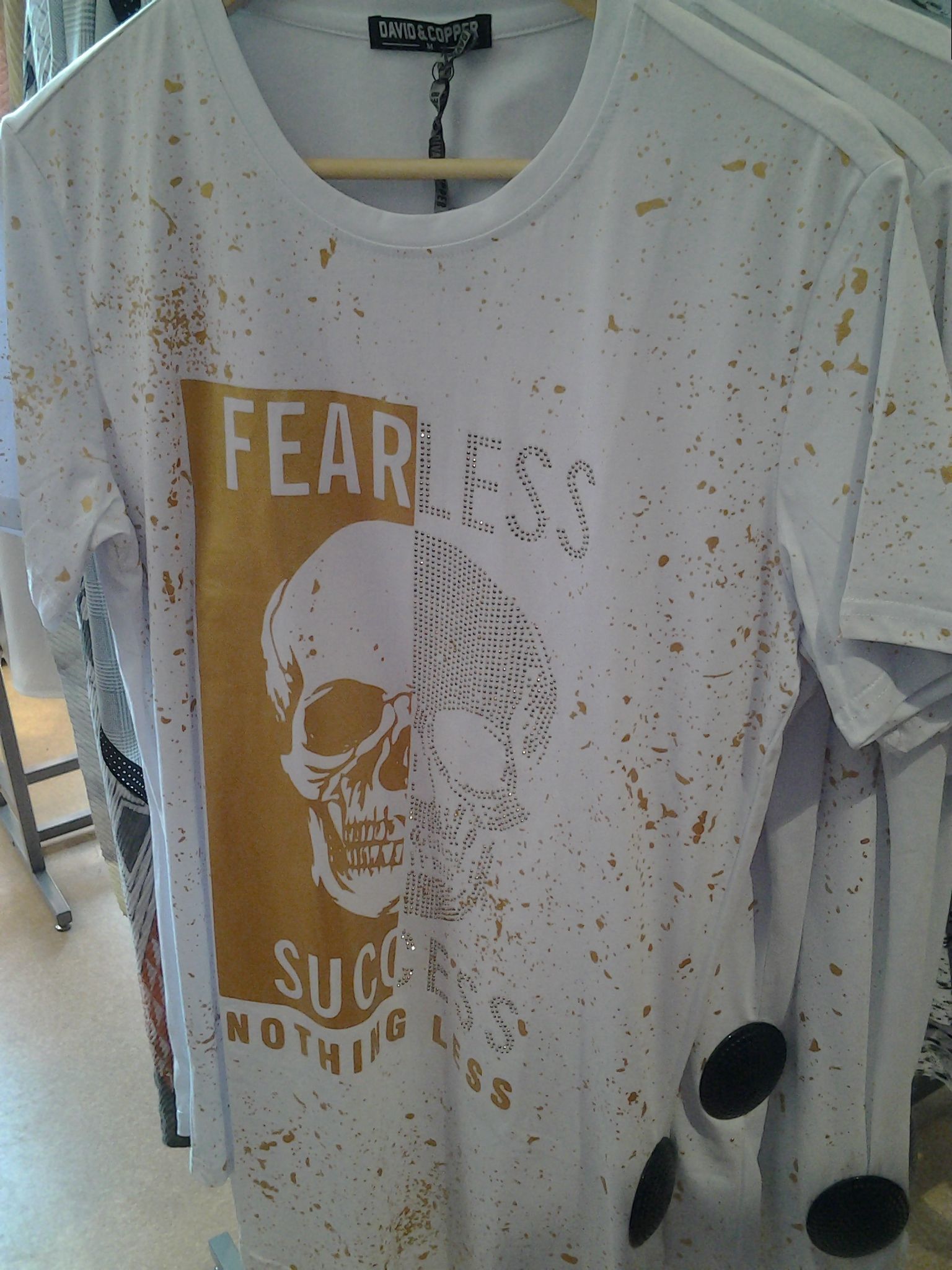 T-SHIRT NEUF BLANC M