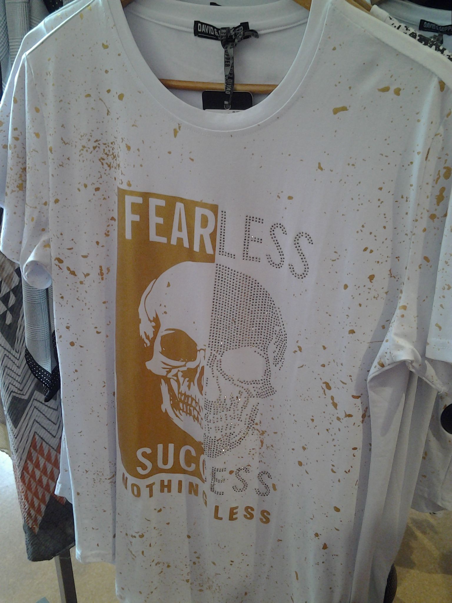 T-SHIRT NEUF BLANC XL