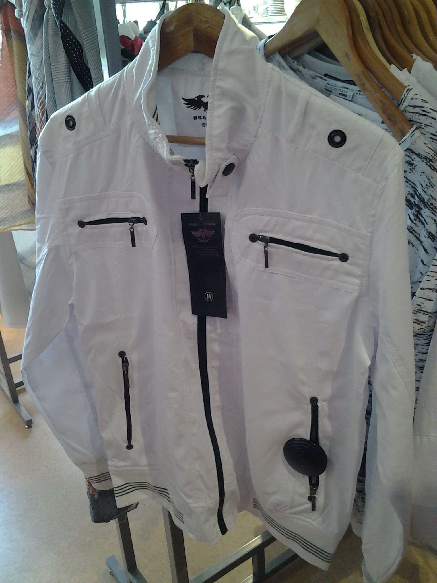 VESTE NEUF BLANC TAILLE M