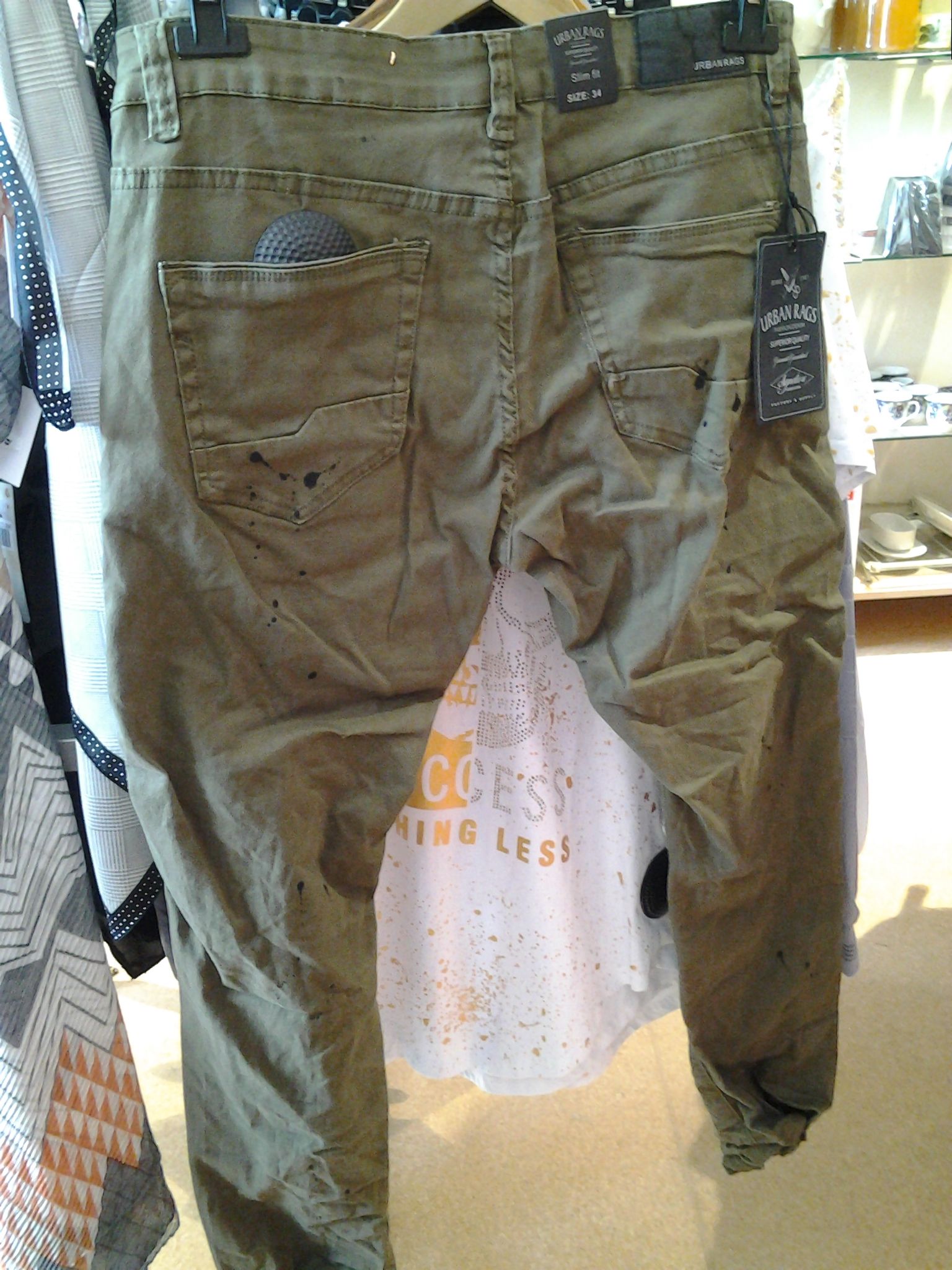 JEAN NEUF  LONG VERT 32