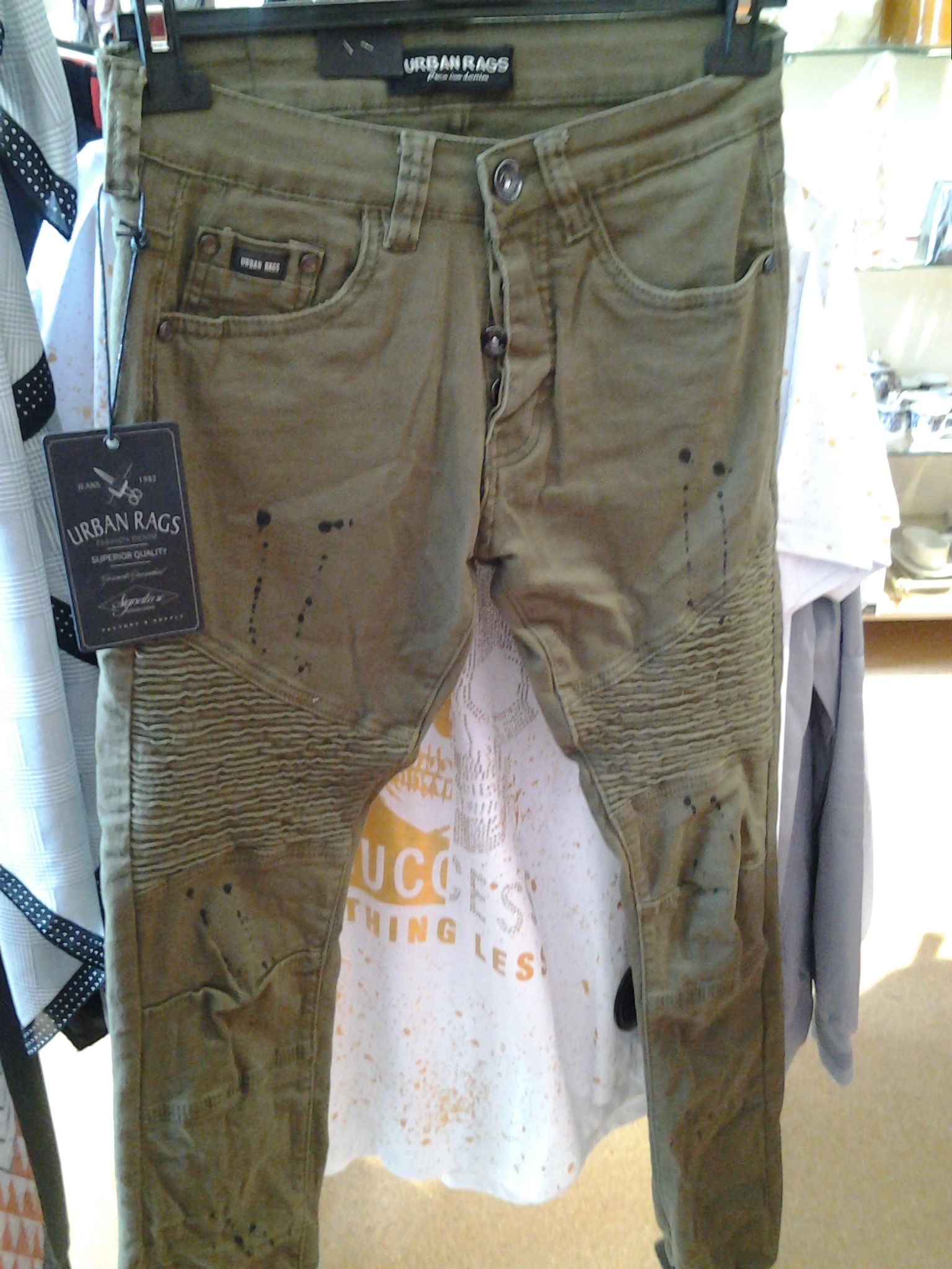 JEAN NEUF LONG VERT 28