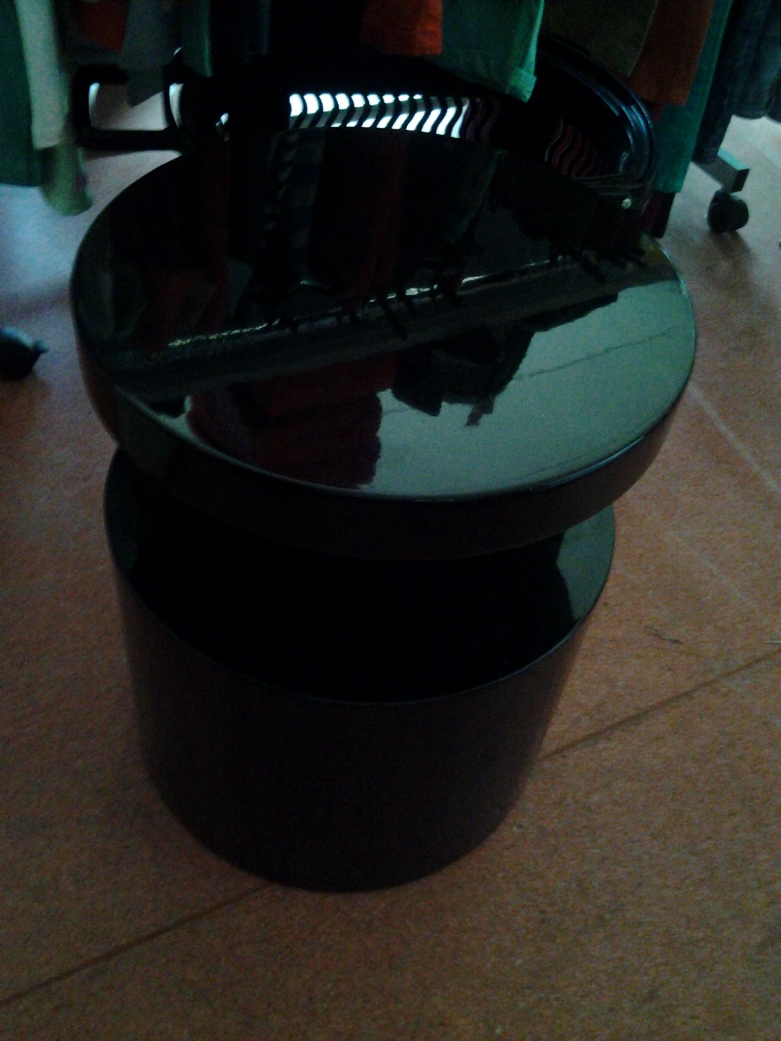 PETIT MEUBLE D'APPOINT NOIR