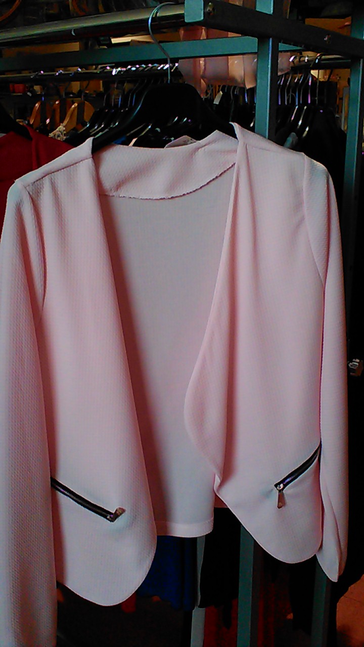 VESTE ROSE CLAIRE TAILLE UNIQUE