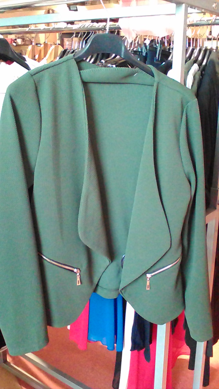 VESTE VERT TAILLE UNIQUE 