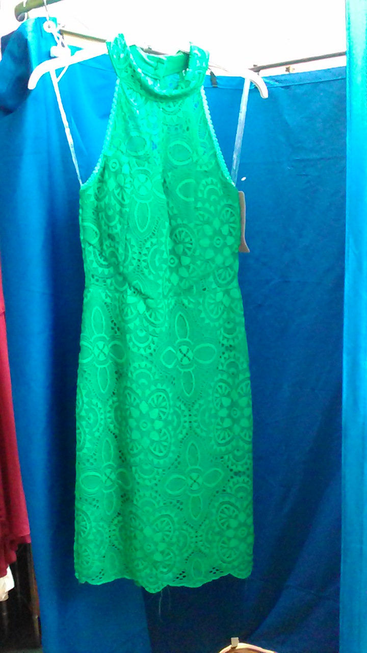 ROBE DE SOIRÉE VERTE