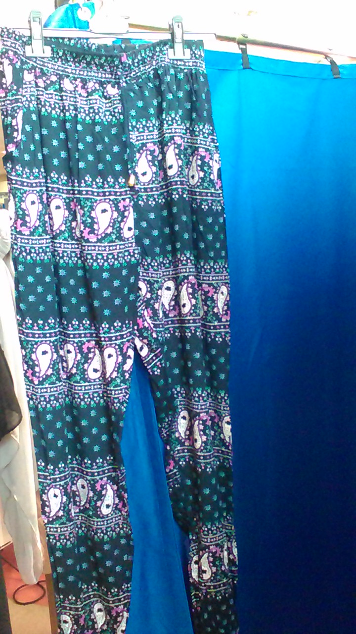 PANTALON MOULANT COULEUR TAILLE UNIQUE 