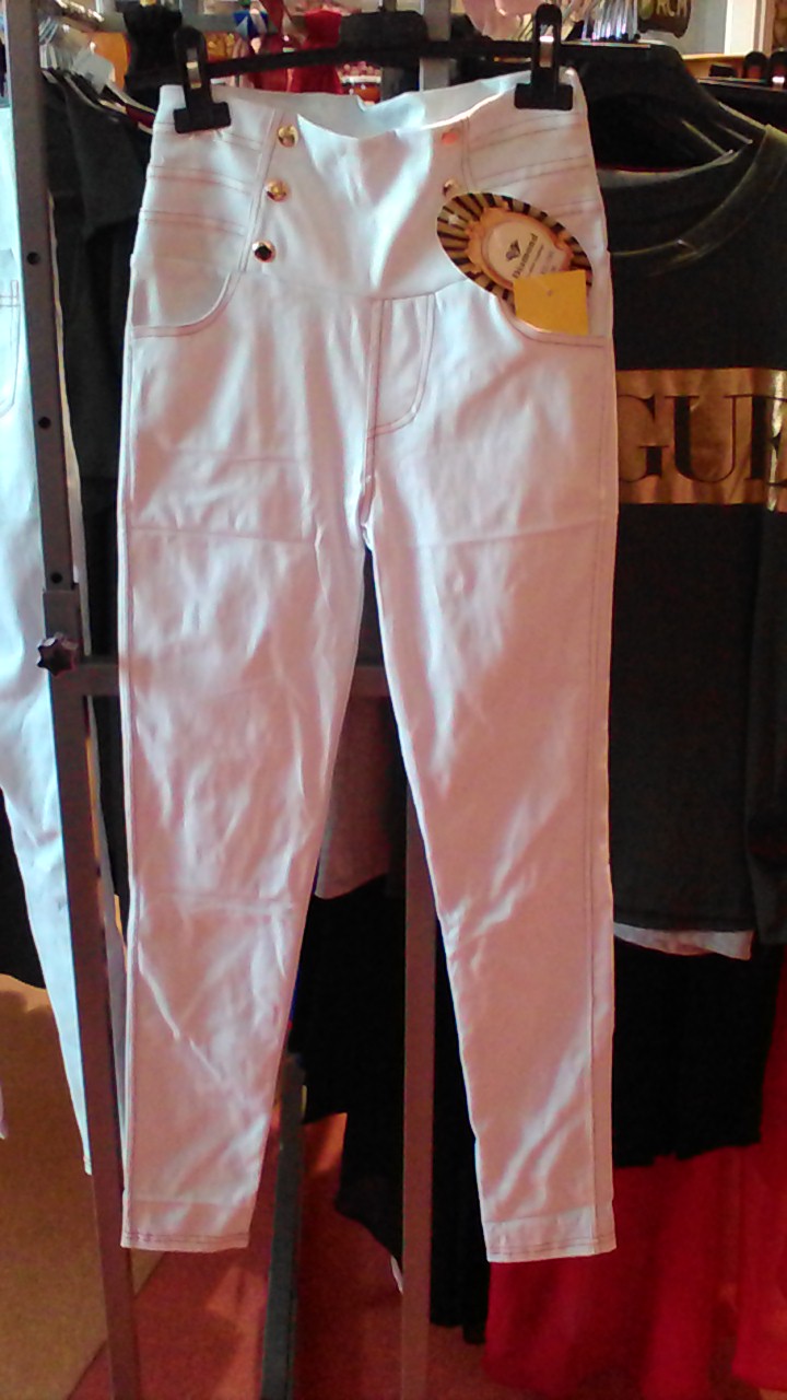 LEGGINGS BLANC TAILLE S/M