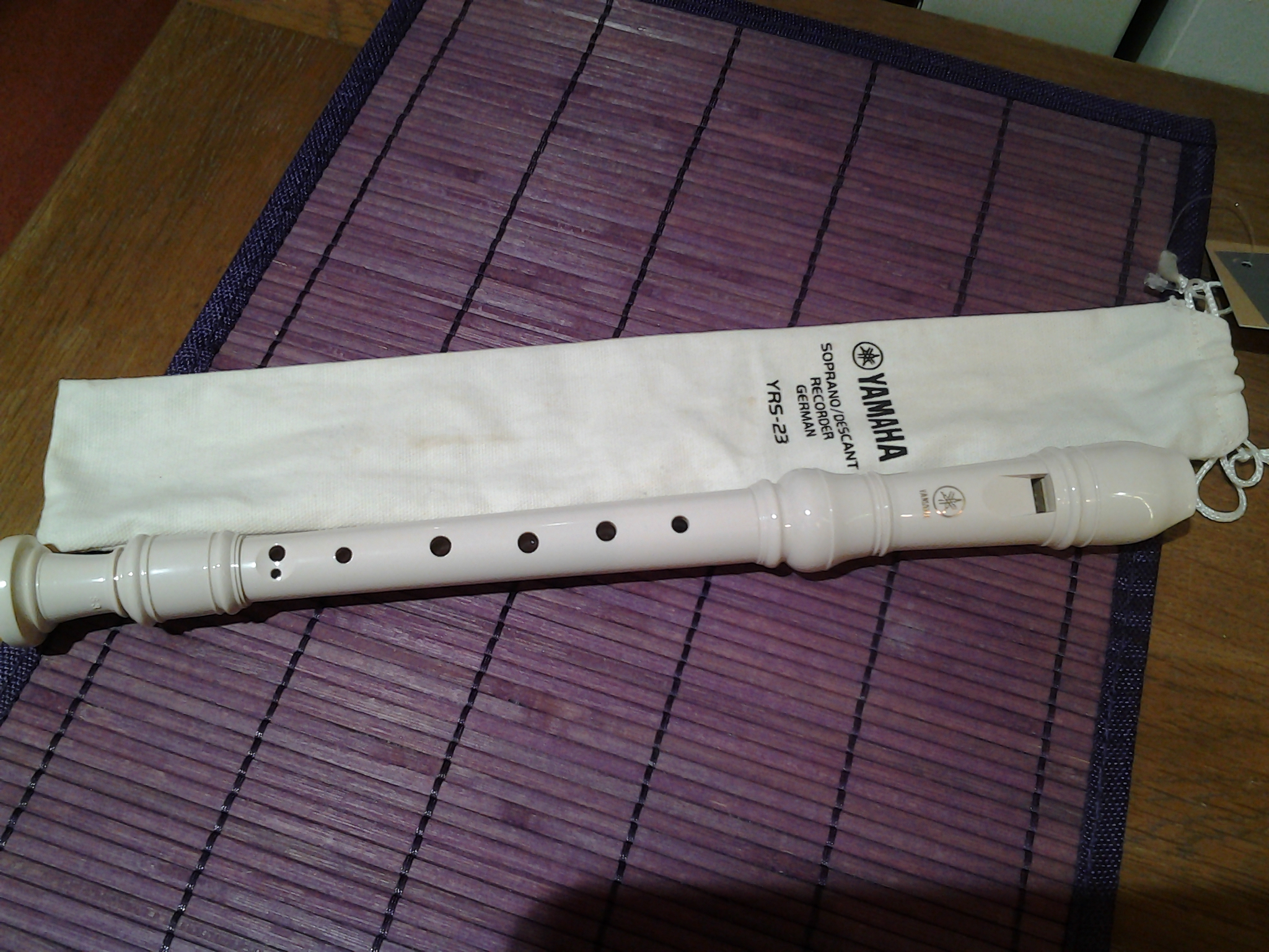 FLUTE YAMAHA BLANC NEUF