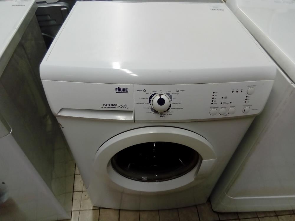 Mode D'emploi Machine A Laver Faure 5.5 Kg