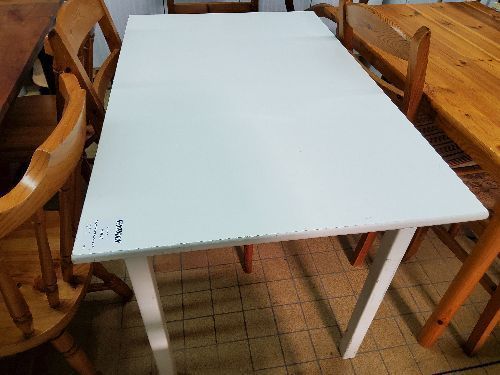 TABLE RECTANGLE BLANCHE