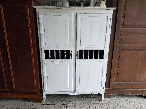 ARMOIRE 2P BLANCHI + CLE