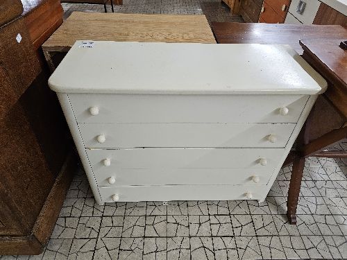 COMMODE 5T BLANCHE