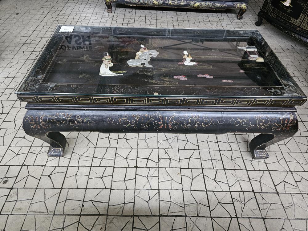 TABLE BASSE STYLE CHINOIS