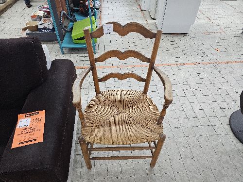 FAUTEUIL PAILLÉ