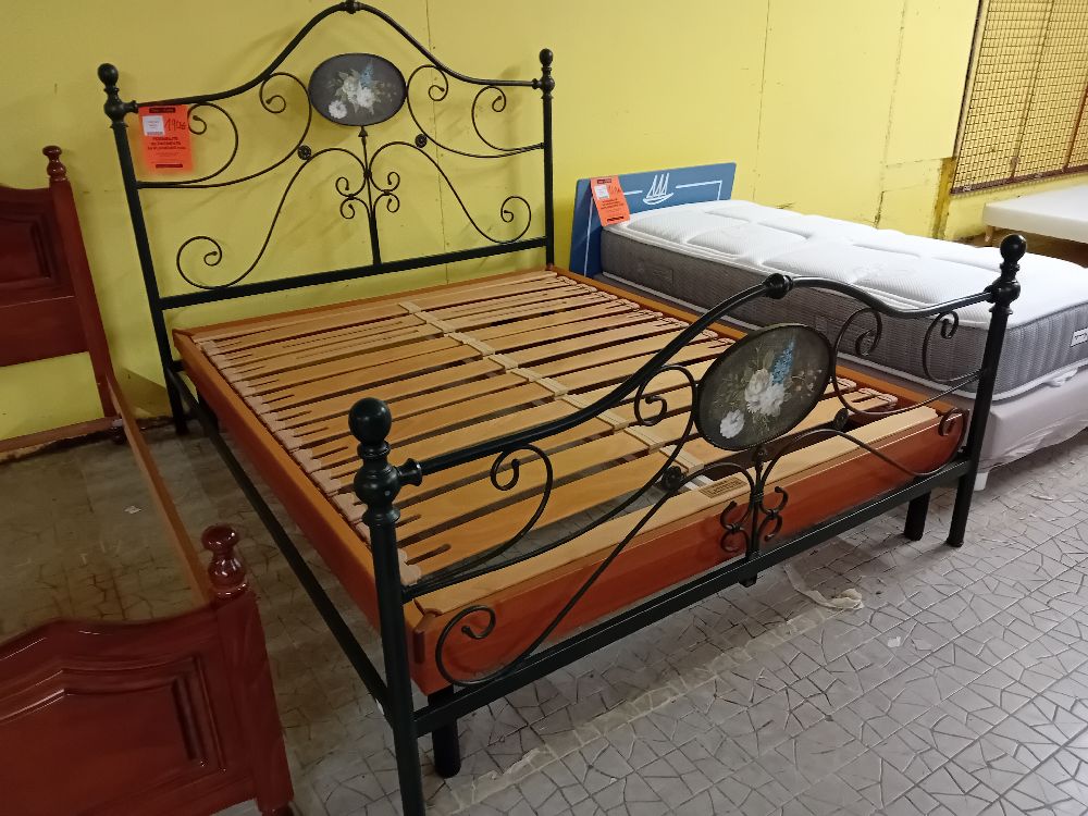 LIT 160 METAL PEINT + SOMMIER TRECA