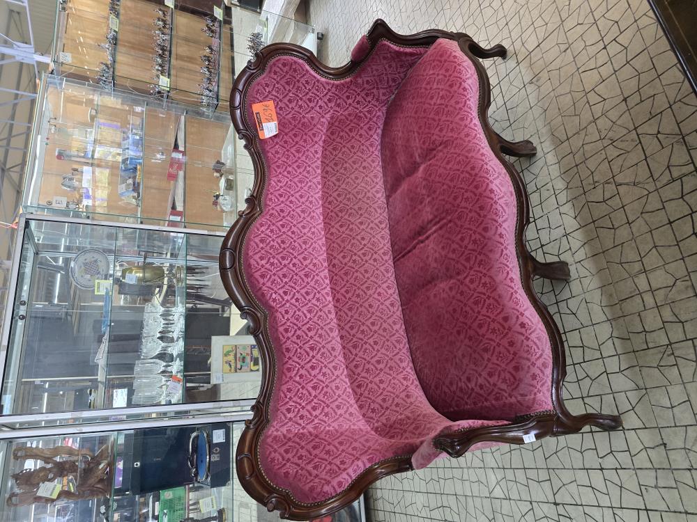SALON TISSUS ROSE ST NAPOLEON III