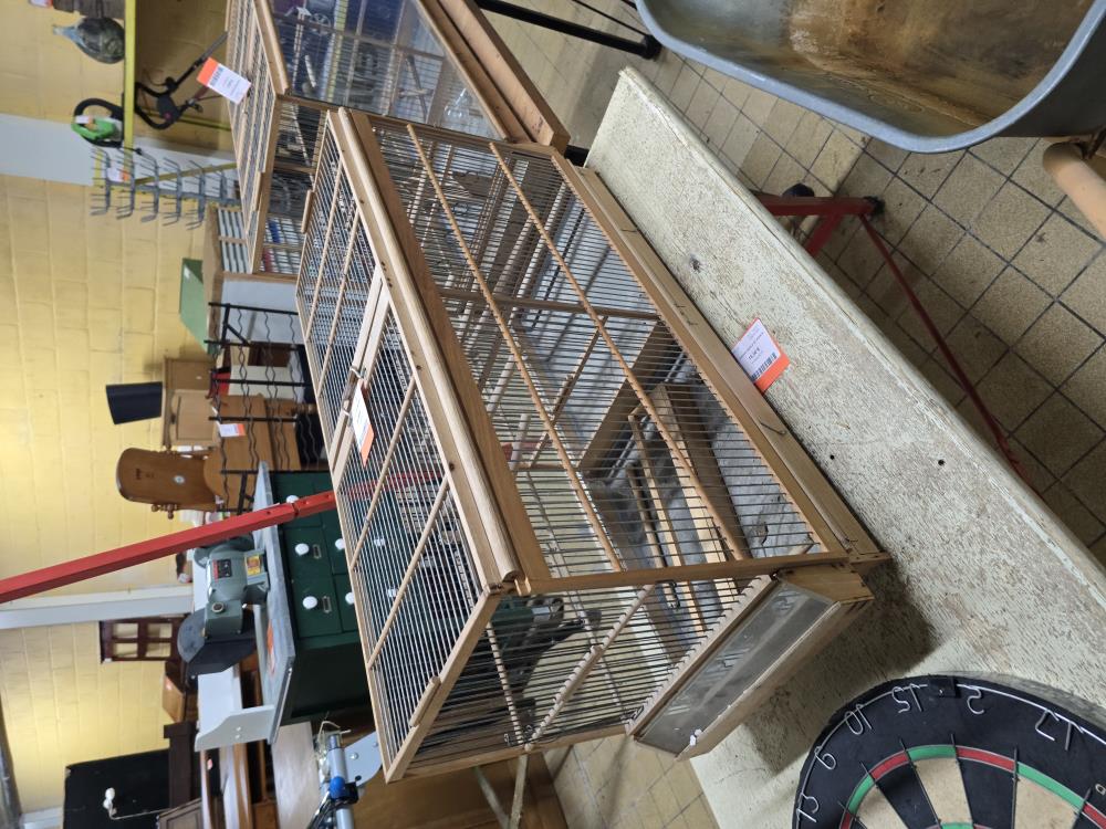 CAGE BOIS ANCIENNE