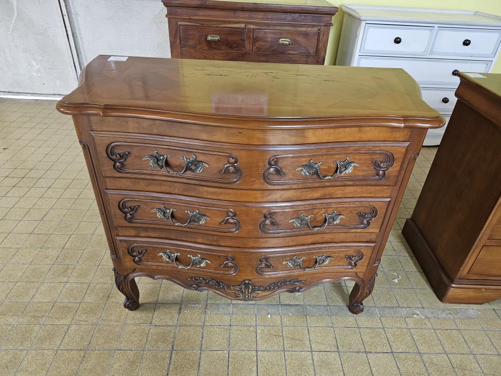 COMMODE L XV MERISIER
