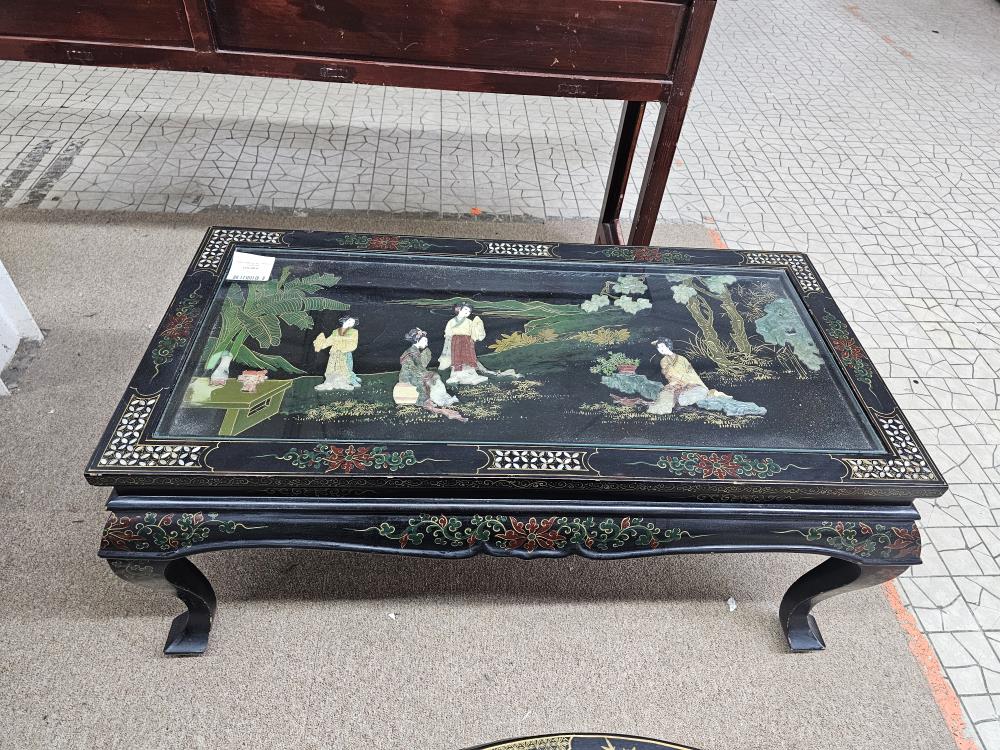 TABLE BASSE RECTANGLE CHINOISE