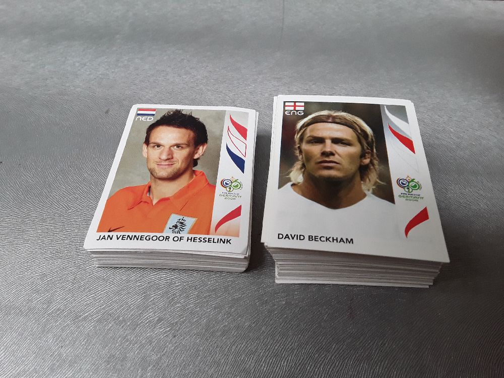 LOT CARTES PANINI 