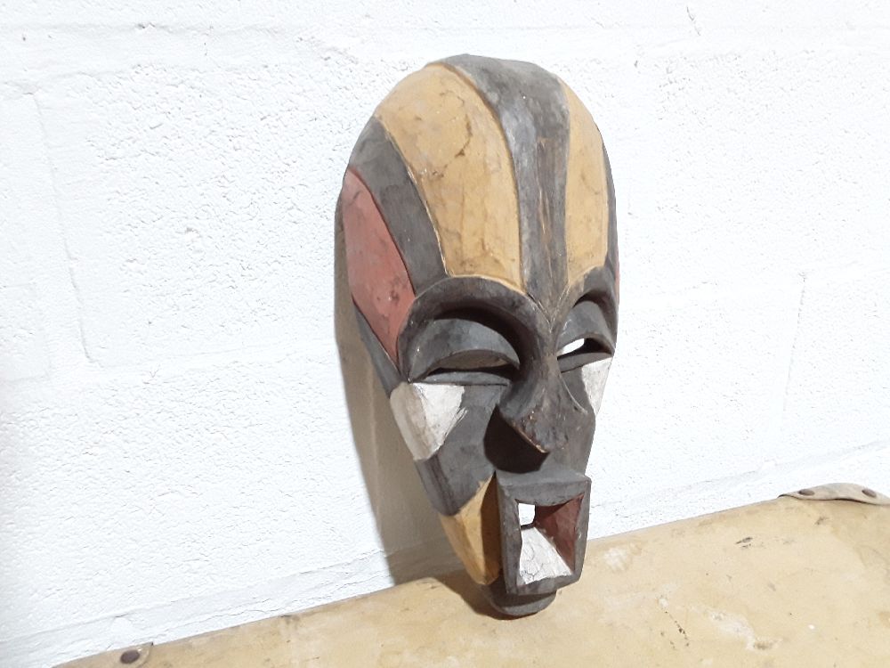 MASQUE GABONAIS NORD GABON ART PRIMITIF 