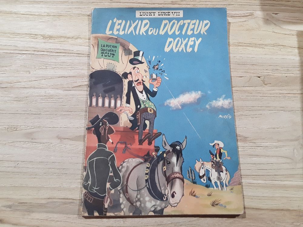 LUCKY LUKE VII 1955 EO L'ELIXIR DU DOCTEUR DOXEY