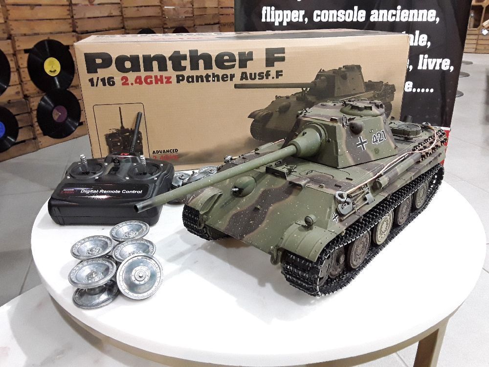 MINIATURE TÉLÉCOMMANDE PANTHER F 1/16 2.4GHZ PANTHER AUSF.F METAL ÉDITION 