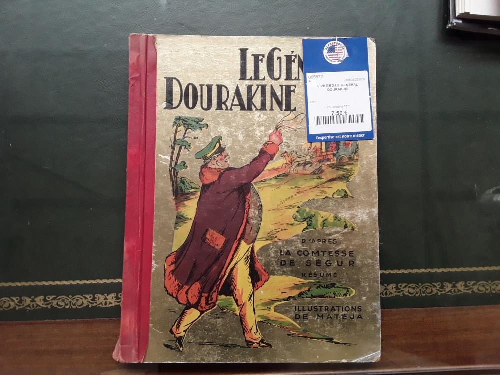 LIVRE BD LE GENERAL DOURAKINE