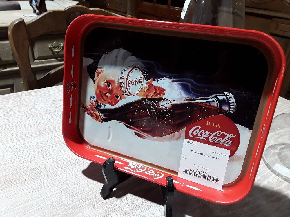 PLATEAU COCA COLA