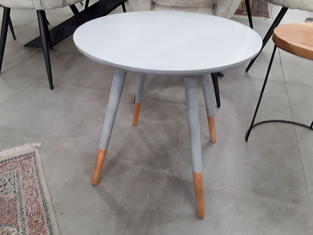 TABLE GRISE DECO 2 TONS