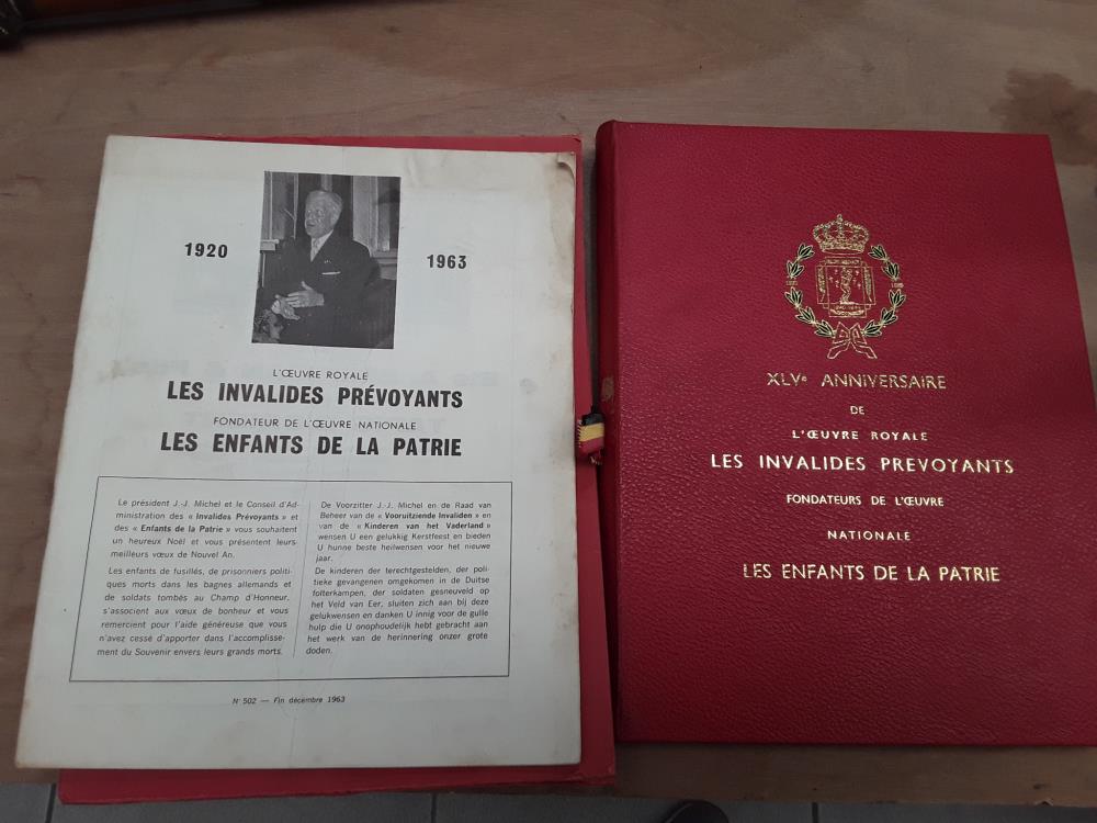 LIVRE 45EME ANNIVERSAIRE LES INVALIDES 