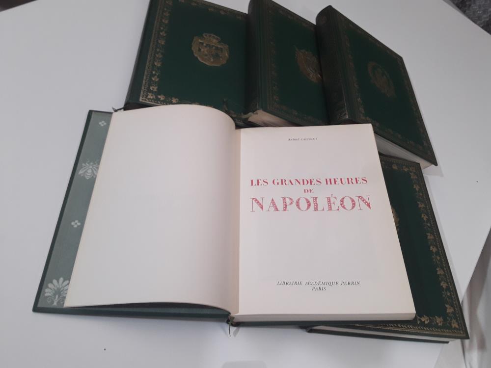 COLLECTION LIVRES NAPOLEON ANDRE CASTELOT LIBRAIRIE ACADEMIQUE PERRIN 