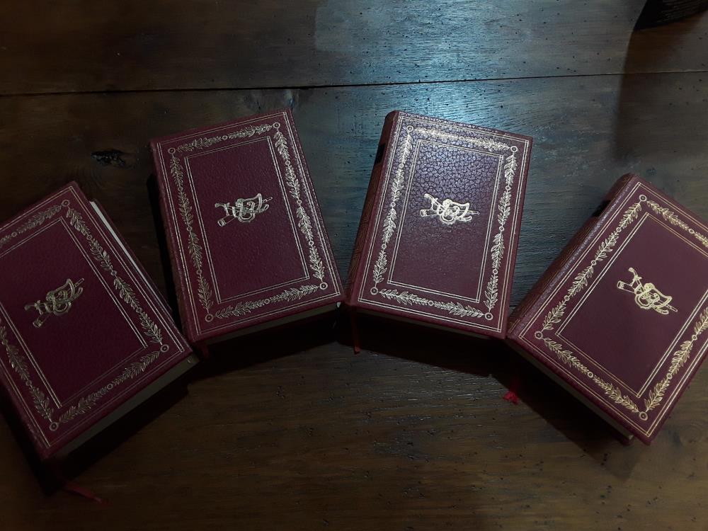 LOT 4 TOMES "MÉMOIRES D'ANDRÉ MASSÉNA MARÉCHAL D'EMPIRE"