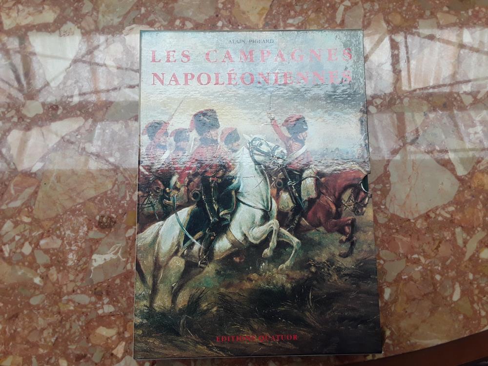 LOT 2 TOMES "LES CAMPAGNE NAPOLEONIENNES"