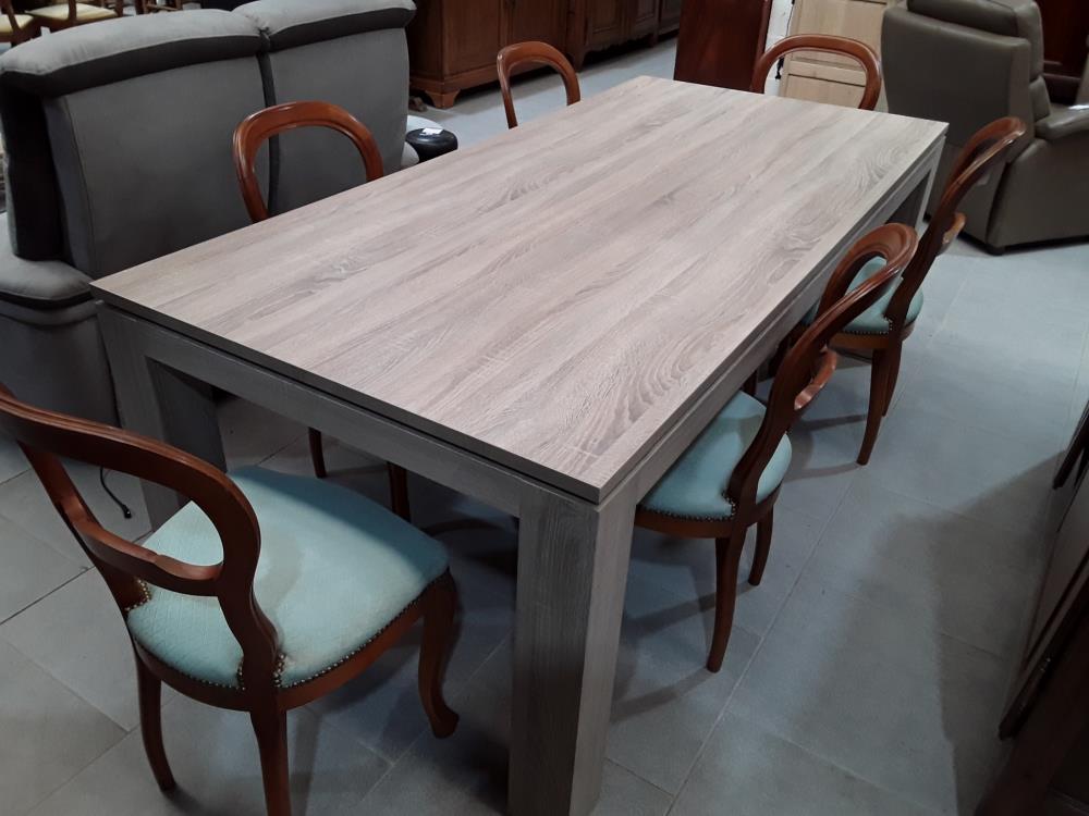 TABLE MODERNE FINITION CHENE 2M PAR 1M 