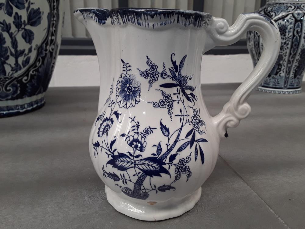 POT EN BLEU DE COBALT MOTIF LANCASTER 