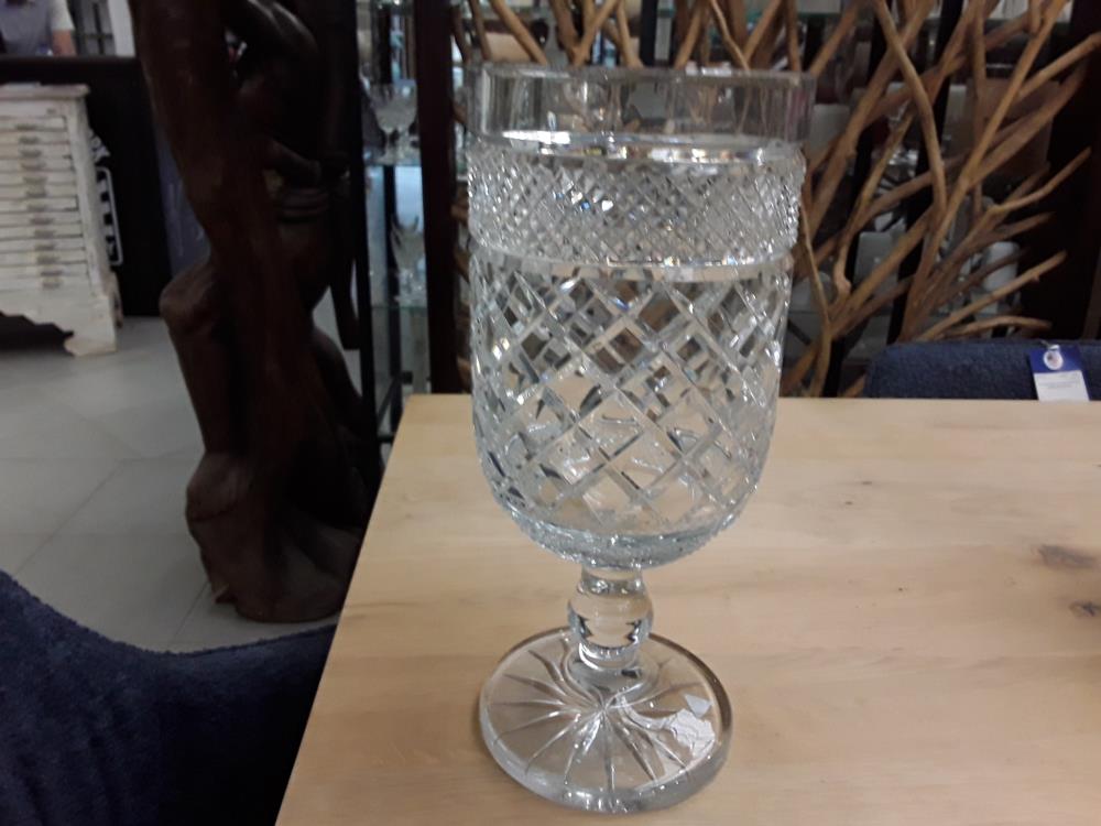 VASE COUPE EN CRISTAL VAL ST LAMBERT 