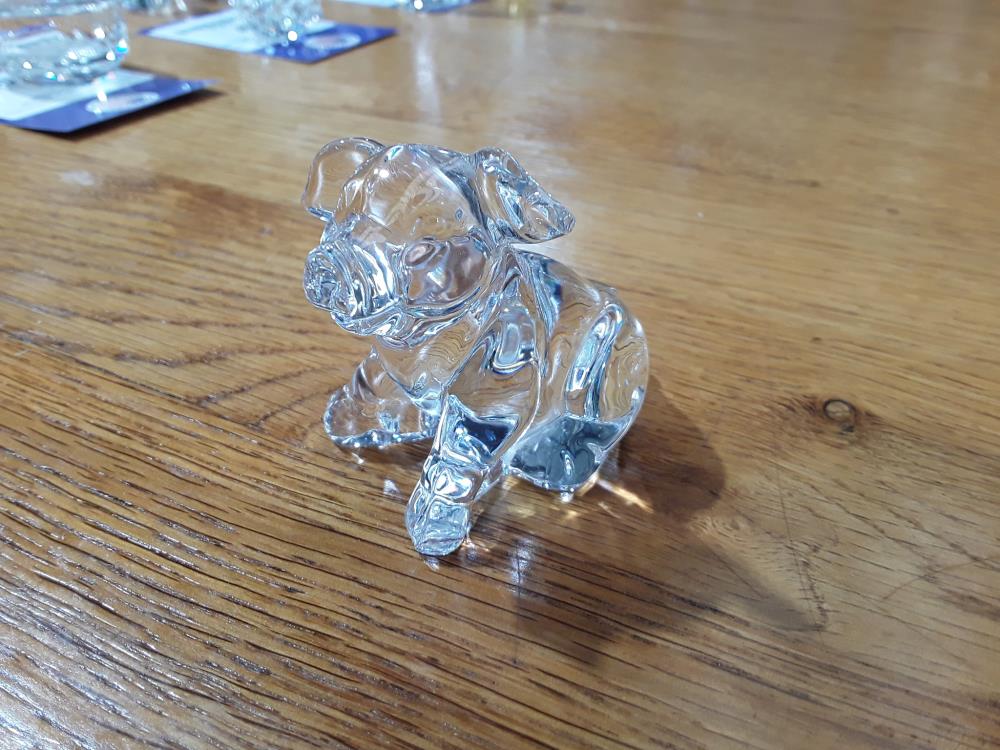 PETIT COCHON EN CRISTAL 