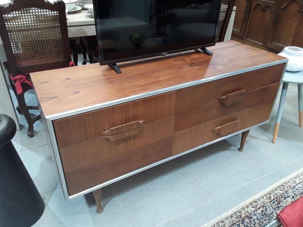 MEUBLE TV VINTAGE ANNEE 60 NORDIQUE 