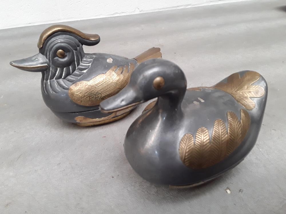 PAIRE DE CANARDS DECO